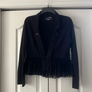 Rxb large black jacket, new.